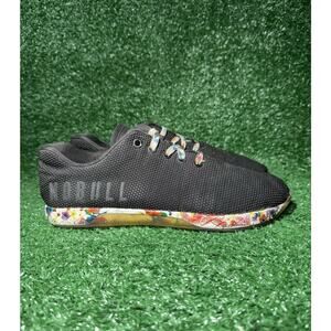 NOBULL Trainer Athletic Shoes‎ Crossfit Training Black Floral Mens 8.5 Womens 10